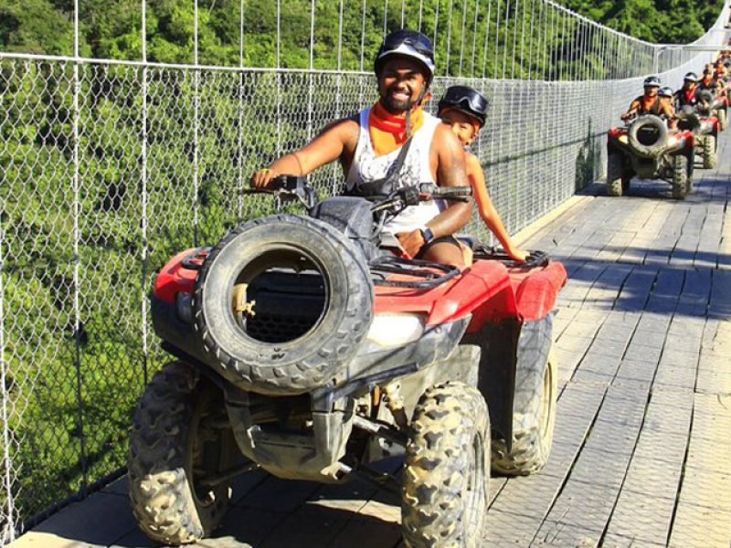 Jorullo Bridge Atv Zipline y Mulas Doble