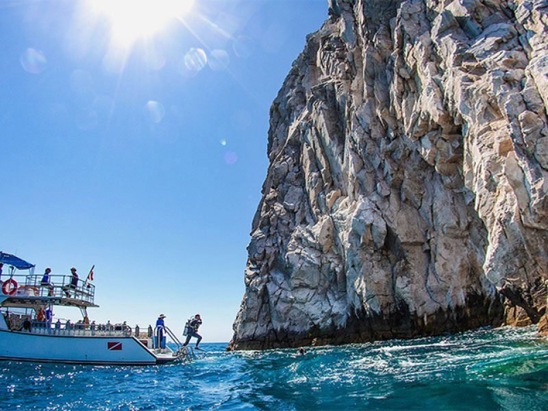 Buceo en el Arco de cabo San Lucas