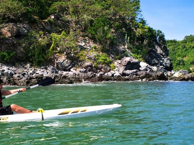 kayak a la Isla Ixtapa, Snorkel y Almuerzo