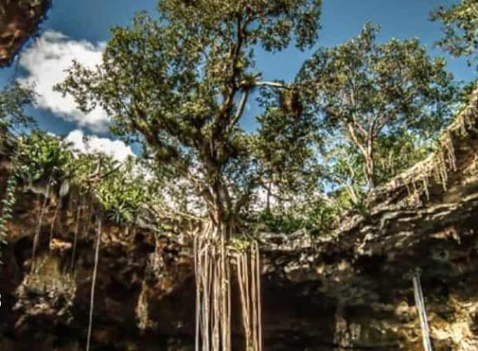 Cenotes en Santa Bárbara