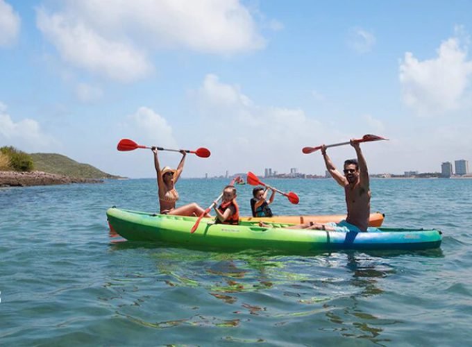 Kayak por Deer Island