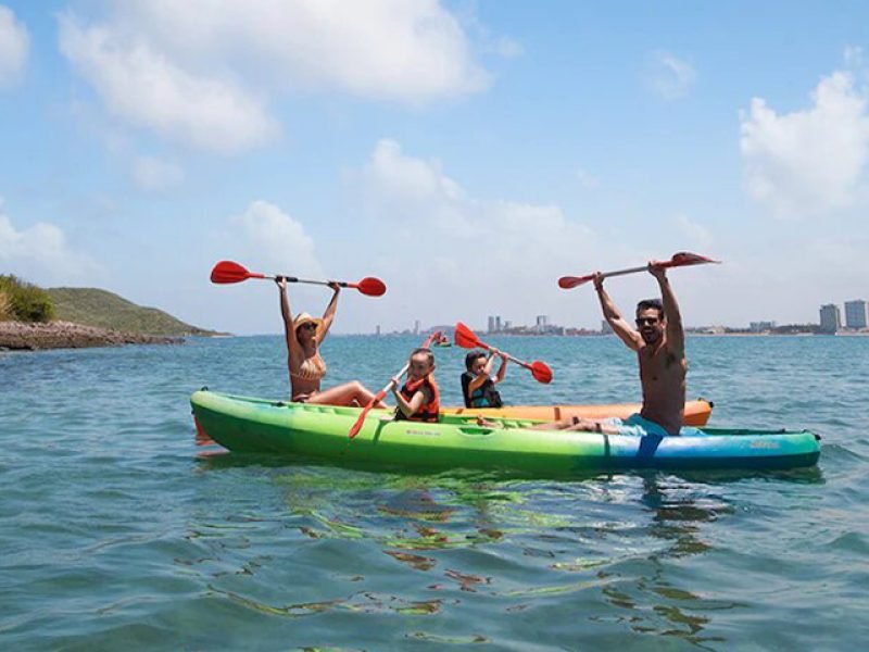 Kayak por Deer Island