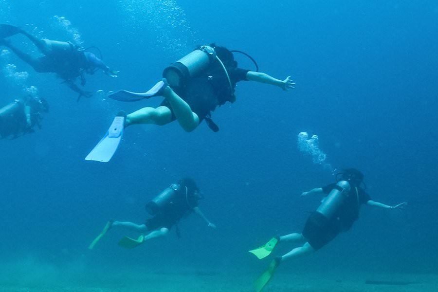 Buceo en Los Arcos