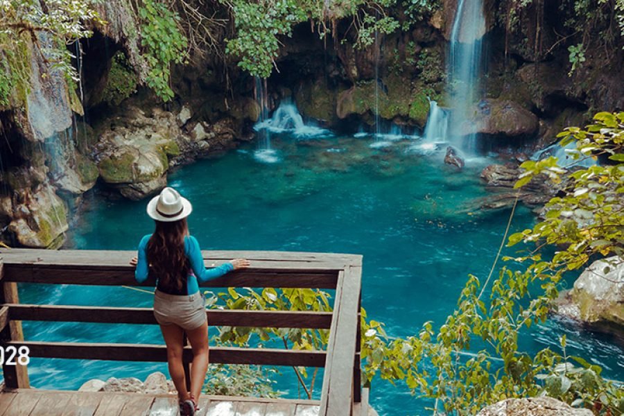 Puente de dios y Cascadas