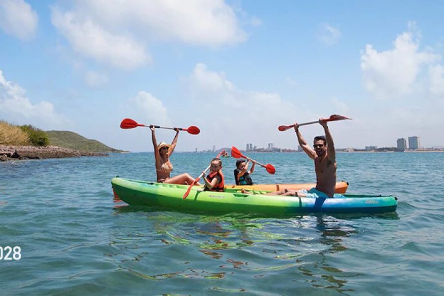 Kayak por Deer Island